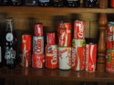 Coke cans from around the world